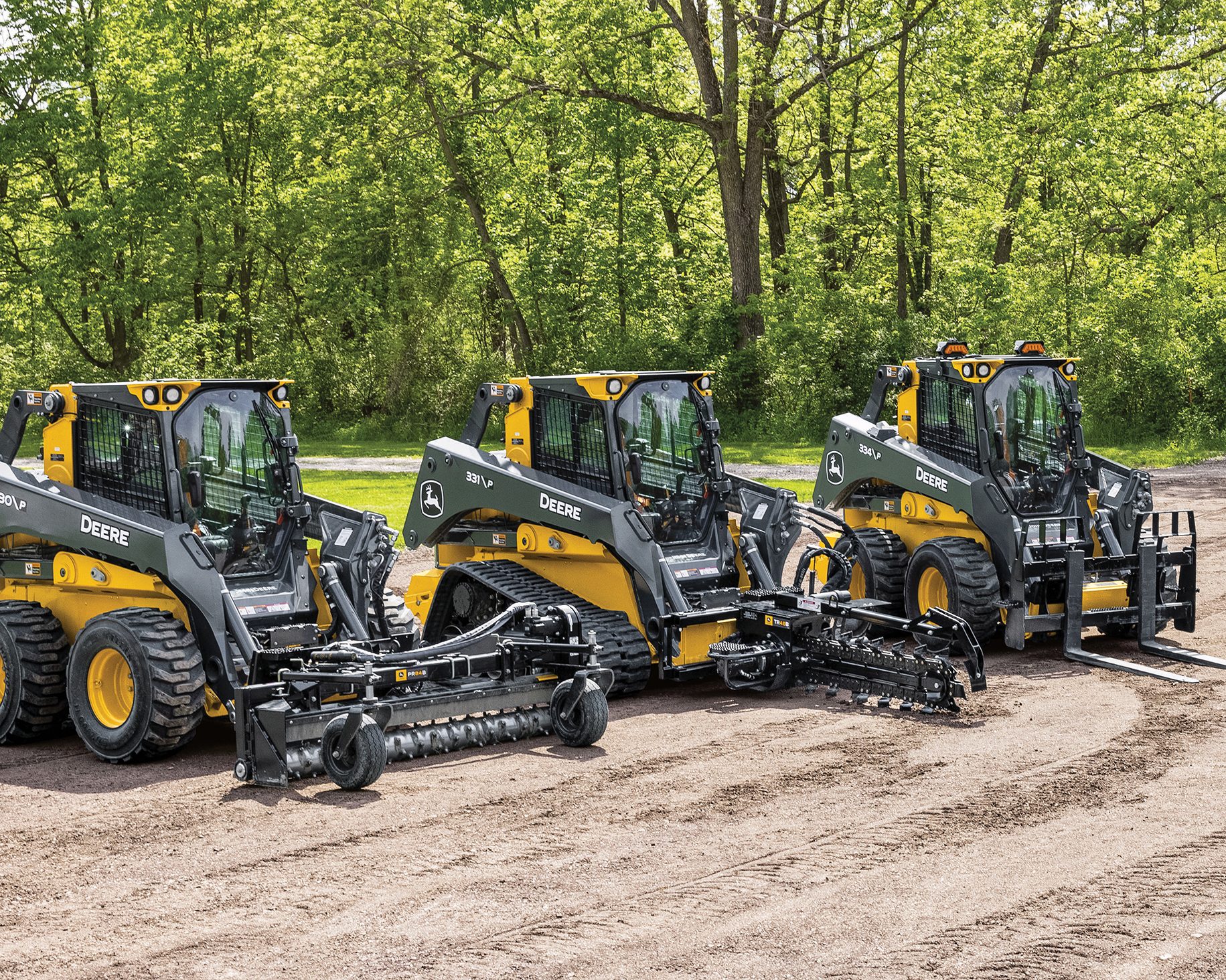 Équipements compacts de construction