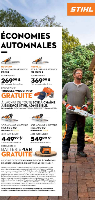 Consultez notre dépliant