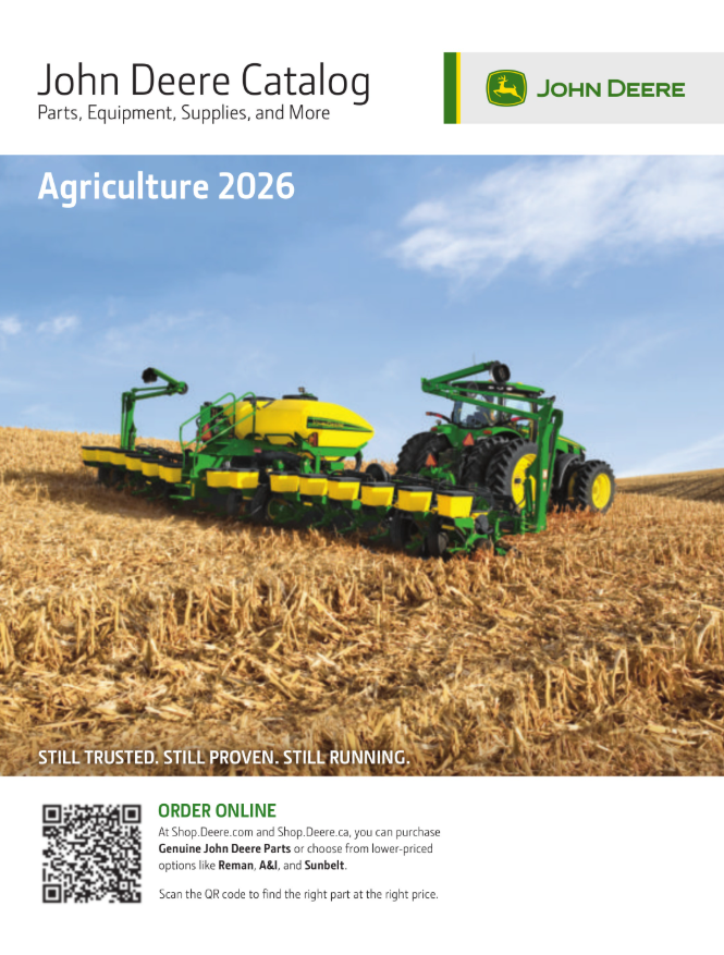 Voir le catalogue pour les gros équipements agricoles (anglais)